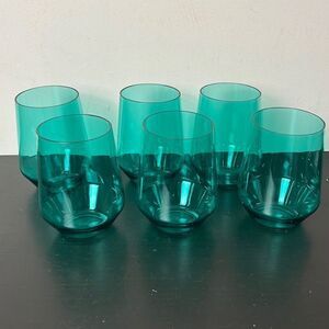 Williams Sonoma Sol Outdoor Stemless Wine Glasses, Set of 6